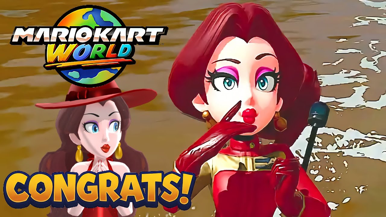 Mario Kart World Aero Pauline Gameplay Shell Cup 150cc