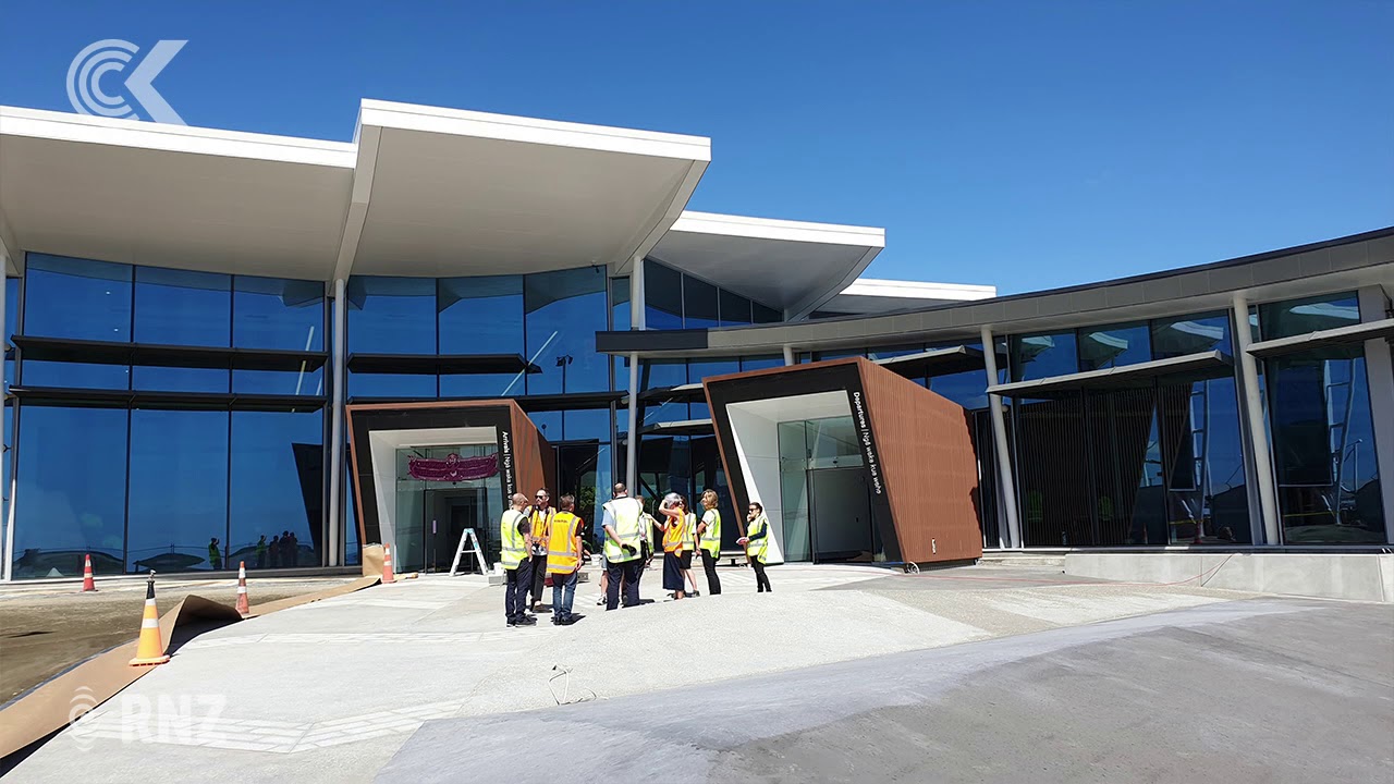 Te Atiawa story woven into new Taranaki airport terminal