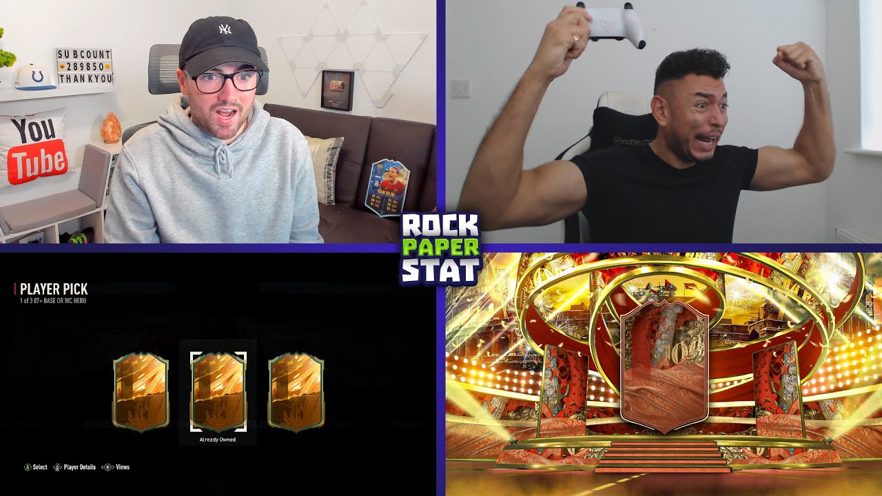 87+ Base or WC Hero Pick DECIDES the Episode?! Rock Paper Stat vs @Oakelfish | FIFA 23 ULTIMATE TEAM