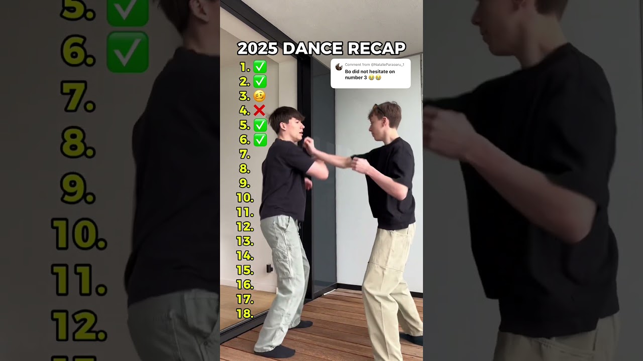 2025 DANCE RECAP 😳🔥 #shorts #dance #brothers