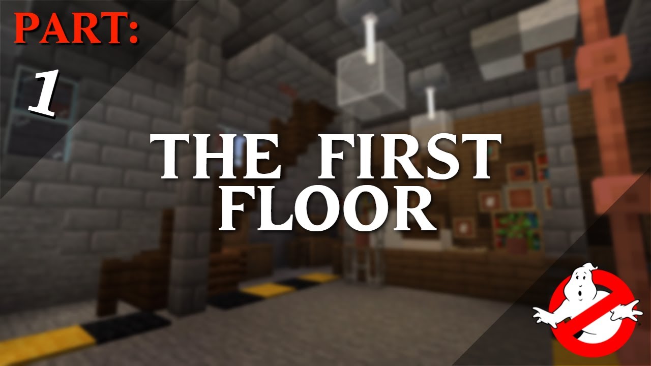 How to Build The Ghostbusters Firehouse Interior in Minecraft! | Part: 1