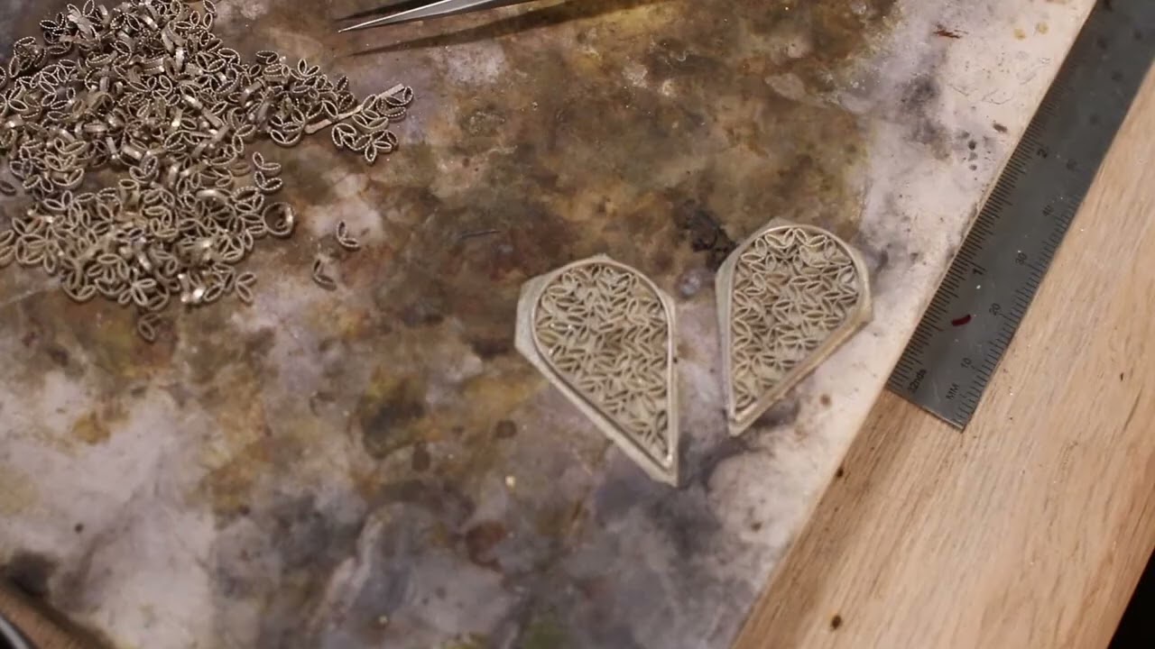 Olmox Fine Filigree Jewelry Process