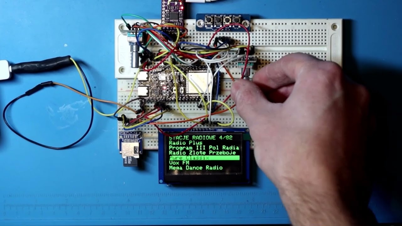 ESP-32 Internet radio - Majster XXL