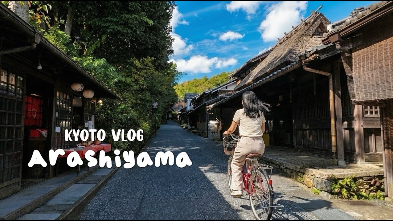 Kyoto Arashiyama Vlog | Ghibli-like temple, Hidden bamboo grove, Sagano Train, Hozugawa Boat Ride