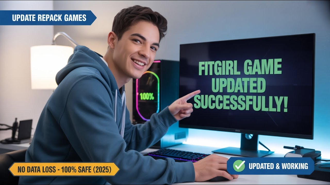 How to Update FitGirl Repack Games Correctly (2025) &ndash; No Errors or Data Loss!