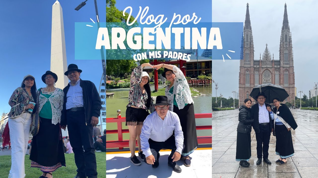 Mis padres en Buenos Aires + conocen a quien me recibió al llegar ✨🇦🇷🇪🇨 | #vlog9