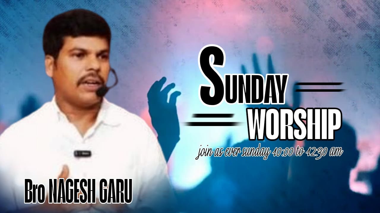 🔴LIVE//SUNDAY WORSHIP....//ఆదివారం ఆరాధన...//క్రీస్తు సువార్త సంఘం..//CSS//01/02..//
