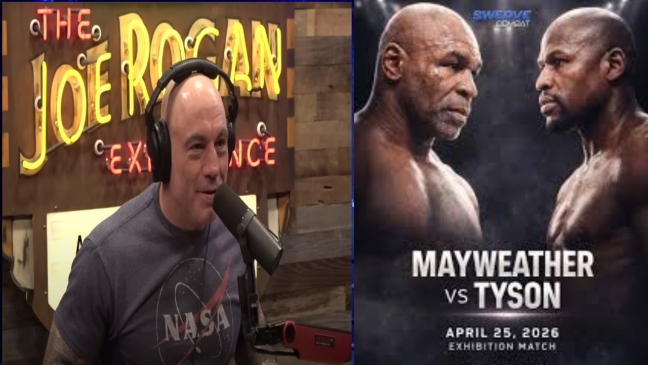 Joe Rogan Goes Off on Mike Tyson vs Floyd Mayweather Fight: “It’s F*CKING CRAZY!”