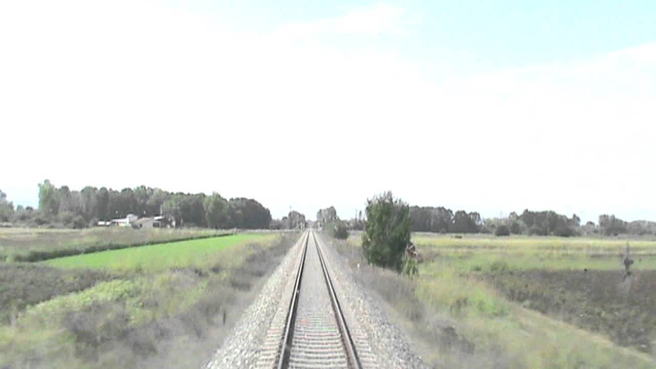 Cab ride on ADtranz DE-2000, from Sofades to Karditsa station (Palaiofarsalos - Kalabaka line)