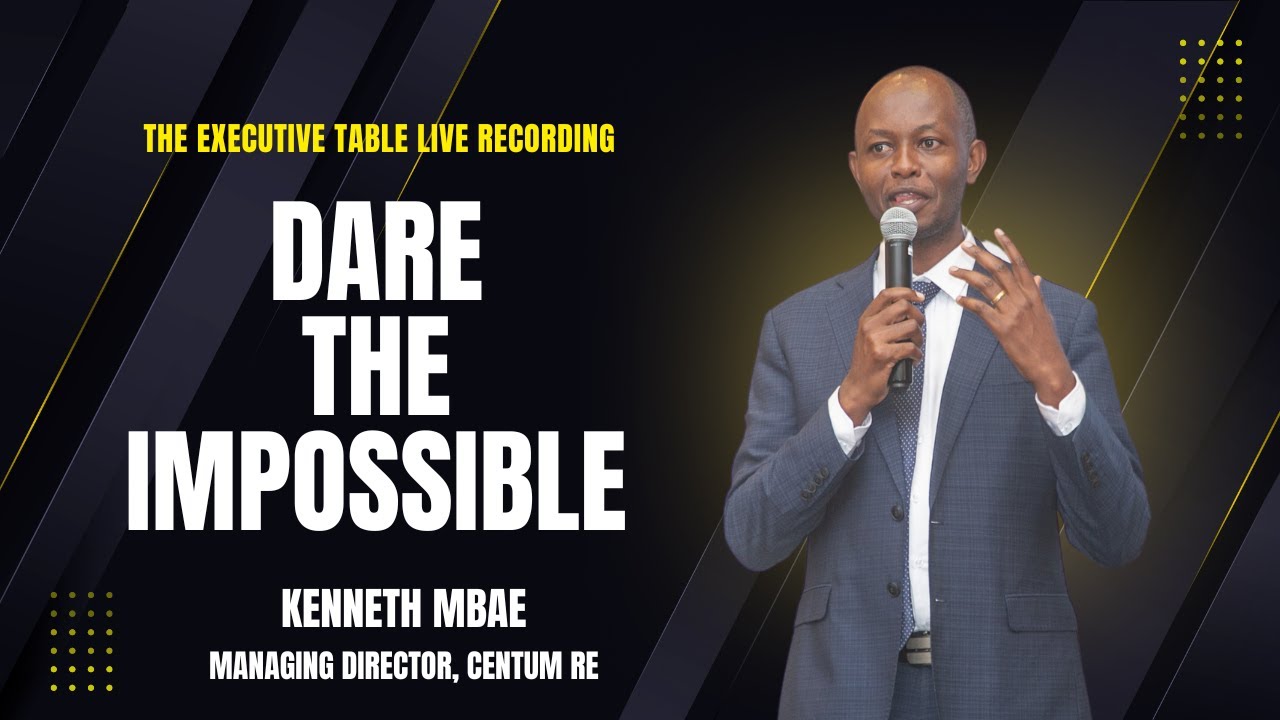 Overcoming All Odds: Kenneth Mbae, Managing Director of Centum Real Estate