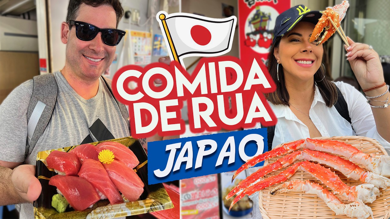 Feira de Comidas de Rua no Jap&atilde;o