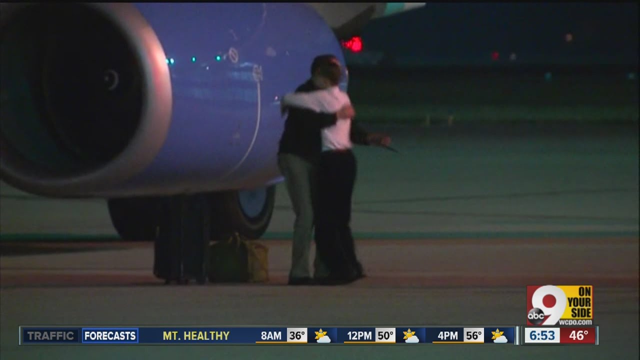 American detainee Jeffrey Fowle returns home