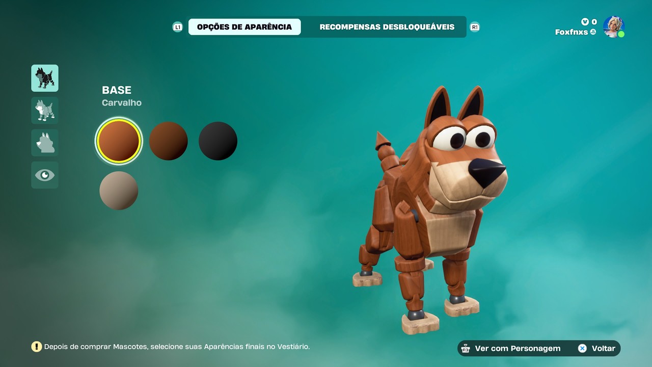 *NOVO MASCOTE MADEIRÍNEO!!!* - LOJA FORTNITE - 22/02/2026