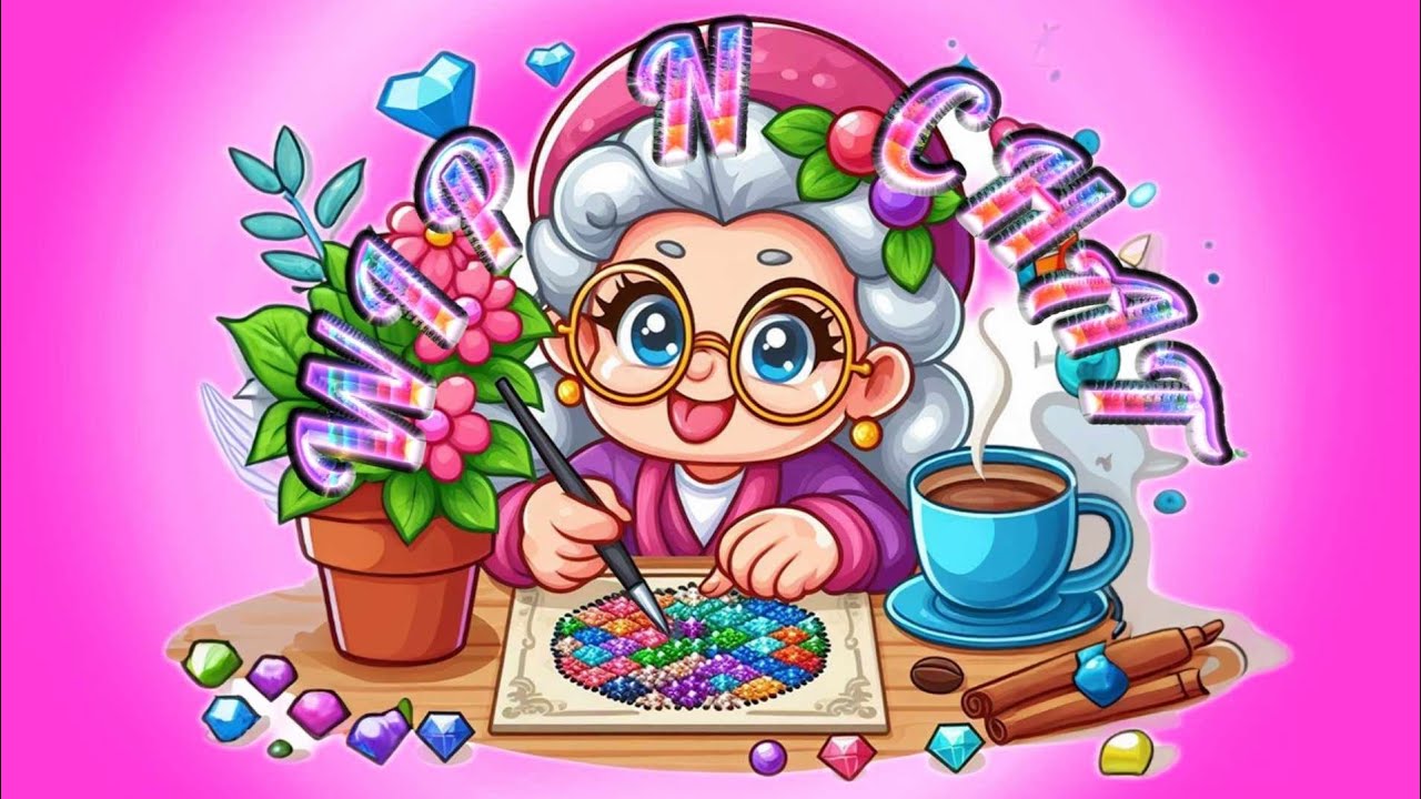 Diamond Painting wip and chat ~ Its a Bling Thing by Richard Lorenz