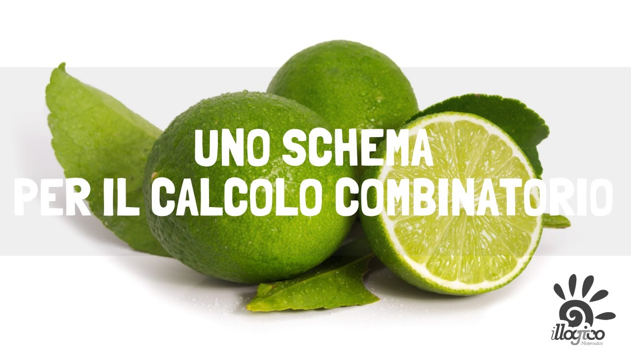 Calcolo combinatorio: uno schema