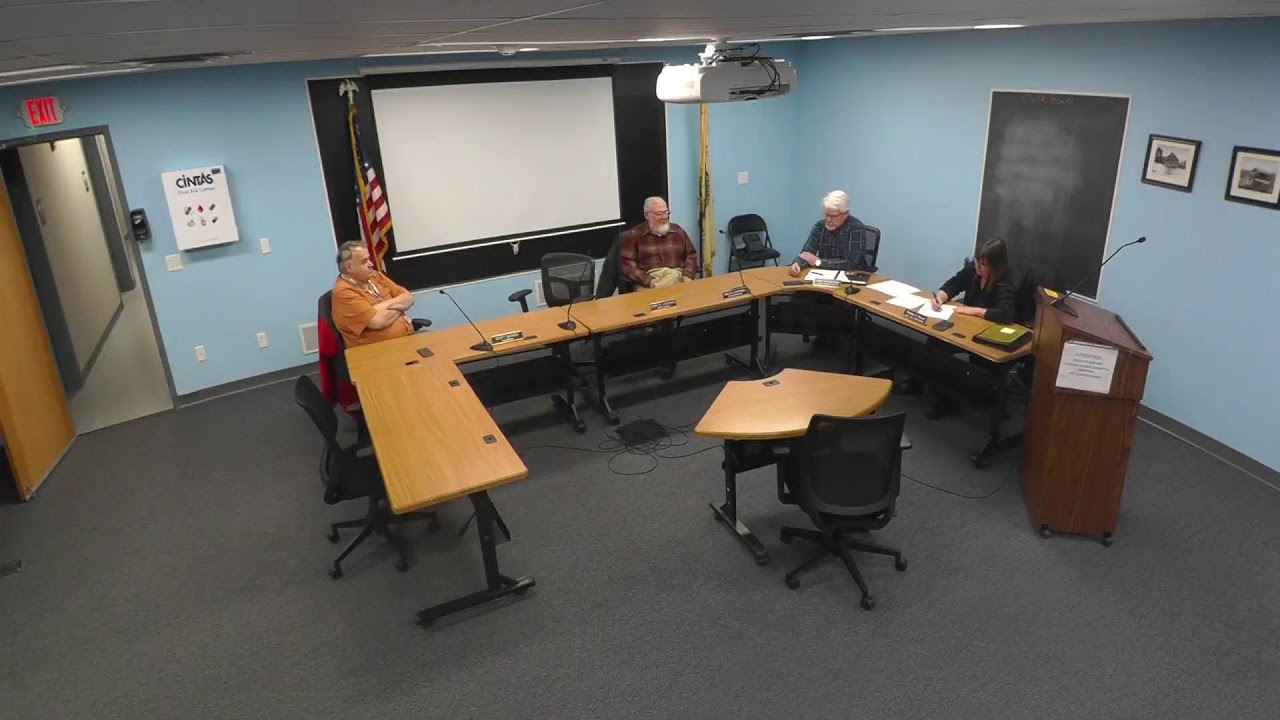 Select Board Meeting, January 12, 2026