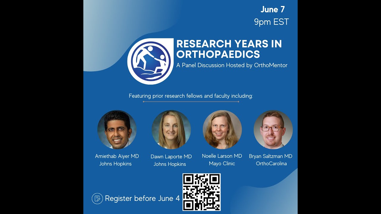 Research Years in Orthopaedics
