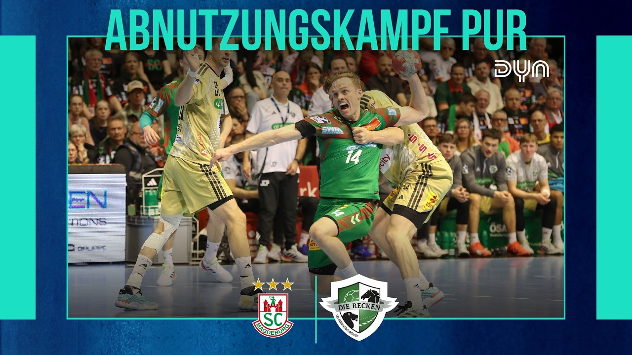 Highlights: SC Magdeburg - TSV Hannover-Burgdorf (Saison 2025/26) Dyn Handball | DAIKIN HBL