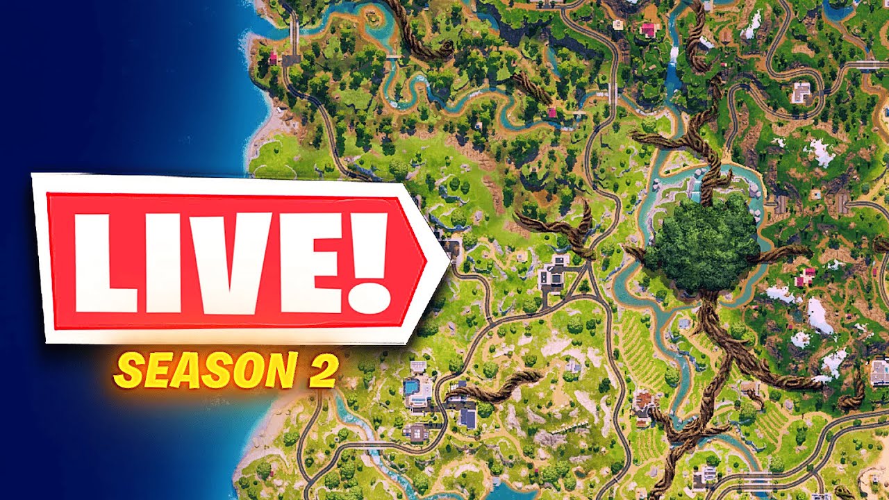Fortnite Chapter 7 Season 2 LIVE MAP MAKING