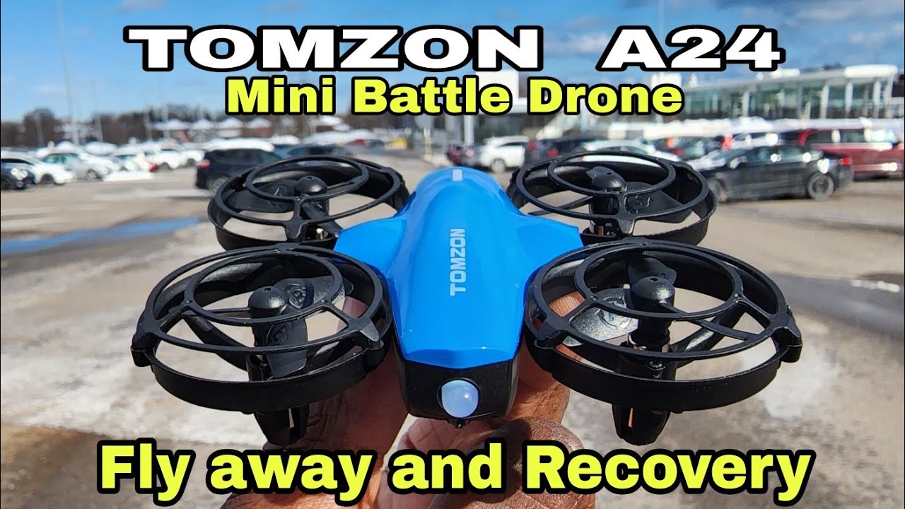 Мини-боевой дрон Tomzon A24 для полетов на открытом воздухе (с Amazon)