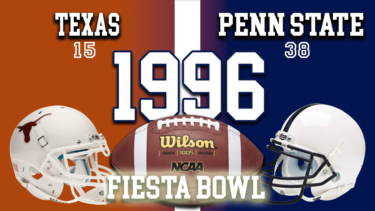 Penn State vs. Texas (FIESTA BOWL) 1996 FULL GAME