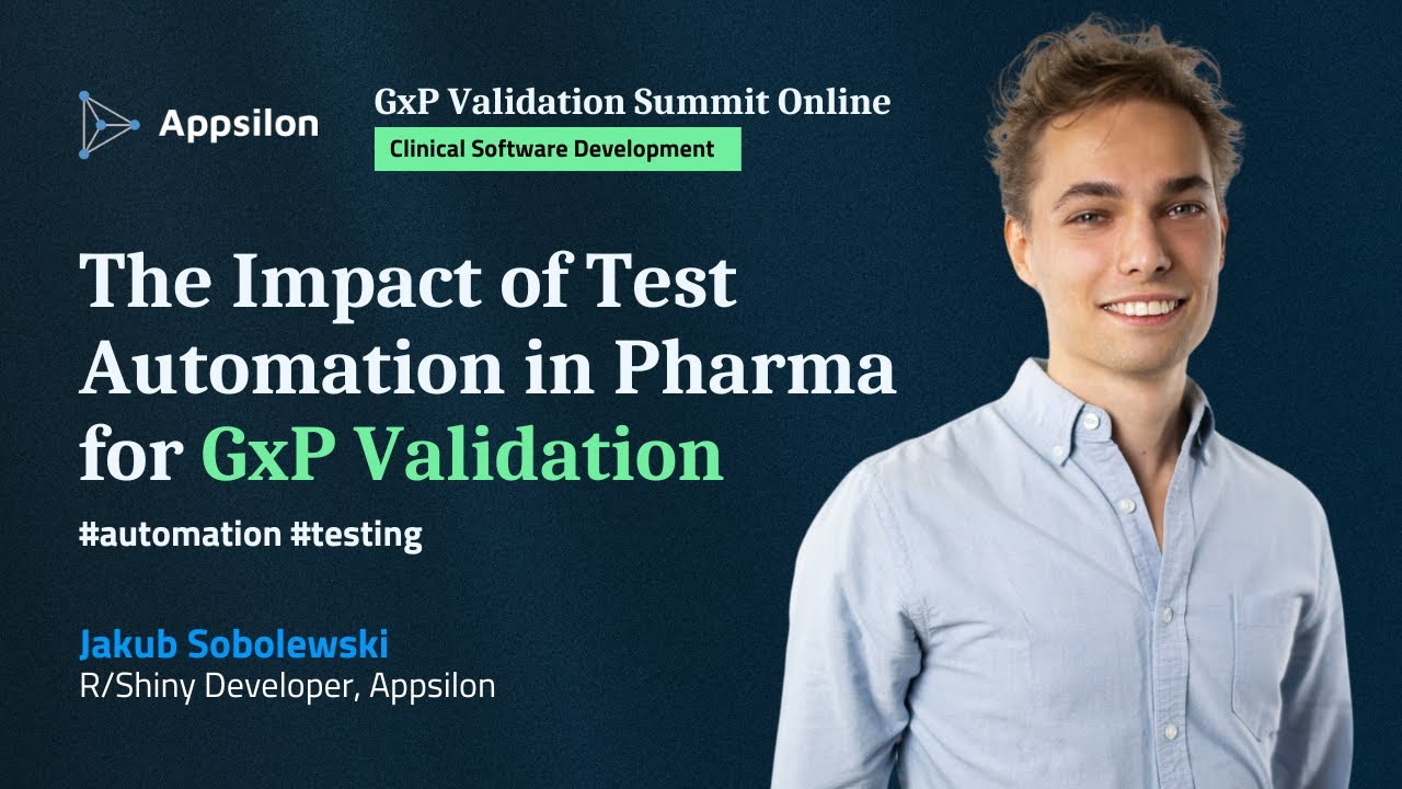 The Impact of Test Automation in Pharma for GxP Validation