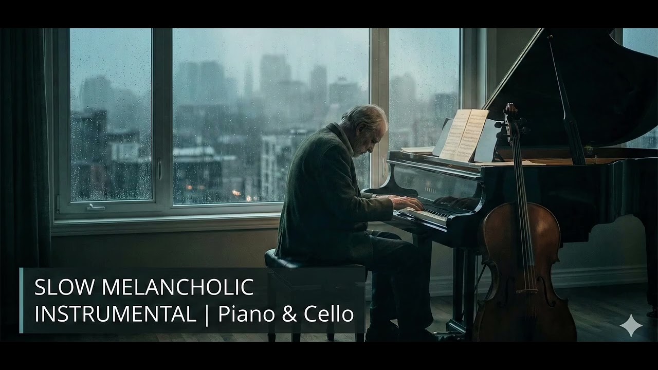Beyond the Rainy Window #sadmusic #instrumental #piano #cello #melancholy #cinematic #music 