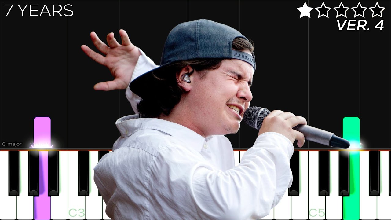 Lukas Graham - 7 Years | EASY Piano Tutorial