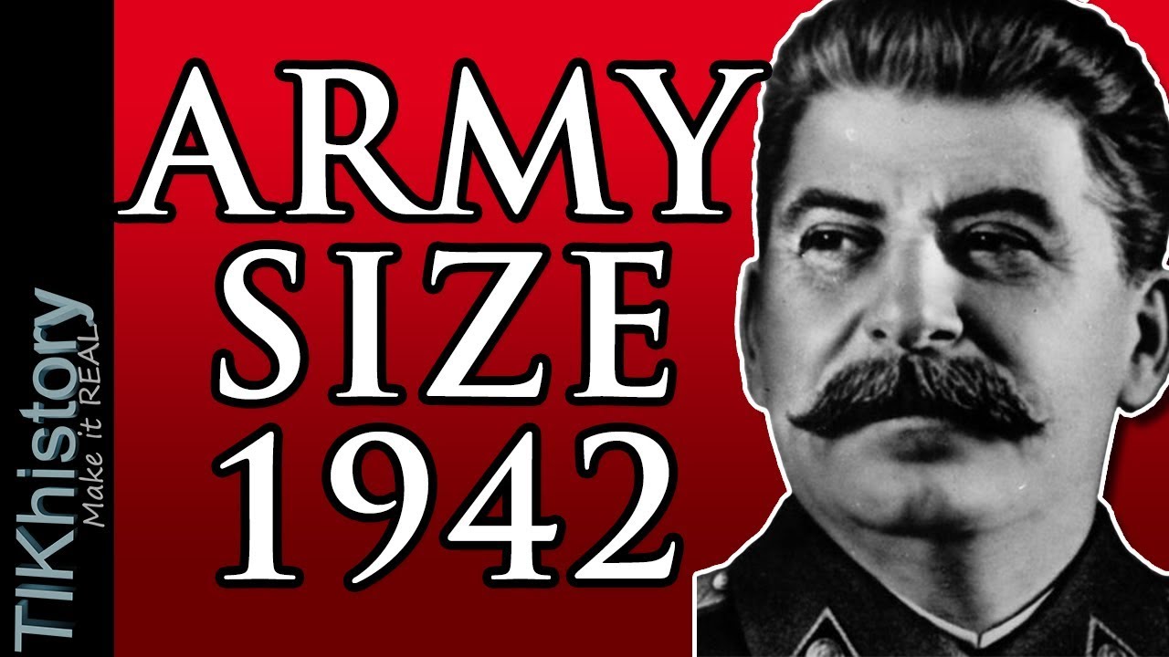 Насколько ВЕЛИКИ были советские армии и дивизии в 1942? И какое влияние оказал их размер?