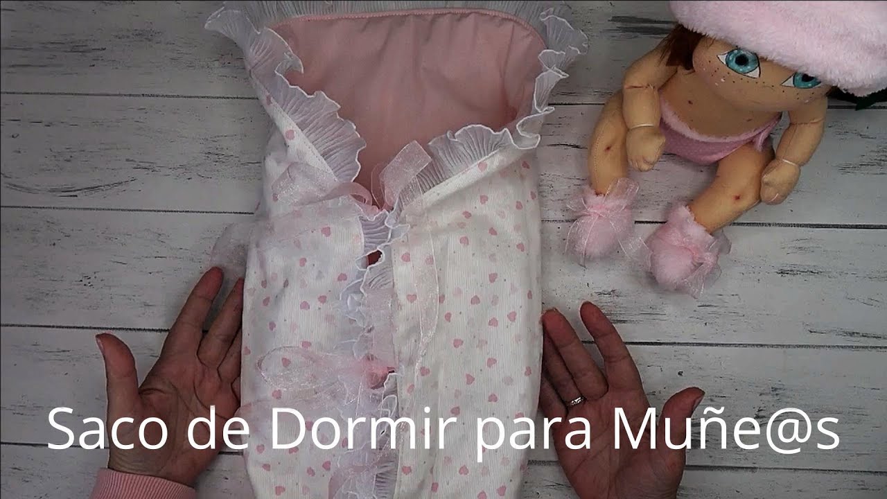 Tutorial Completo de Saco de Dormir para Muñecas Sin Patrones  #costuracreativa #diycostura