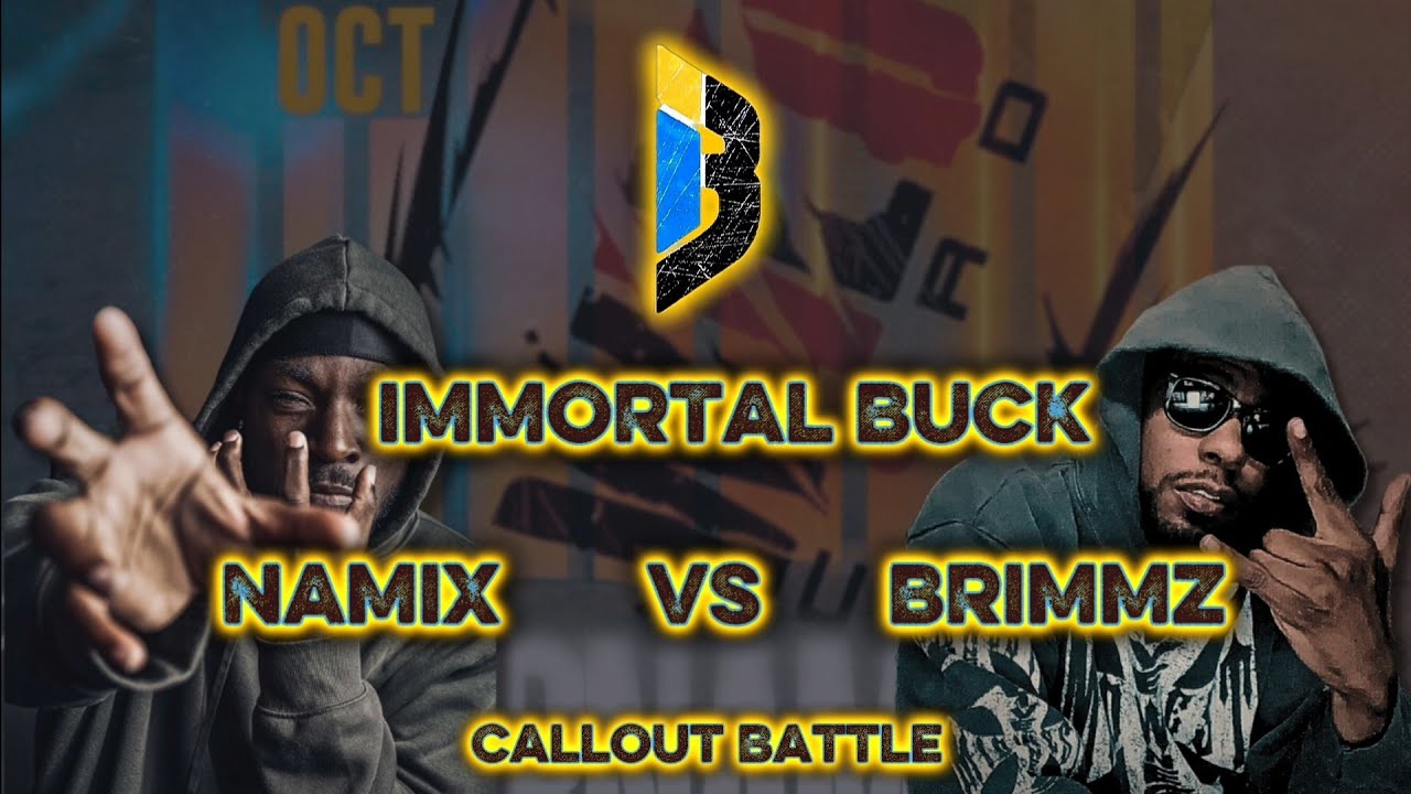 Immortal Buck Championship 2025 | Day 1 | NAMIX vs BRIMMZ | Callout Battle 