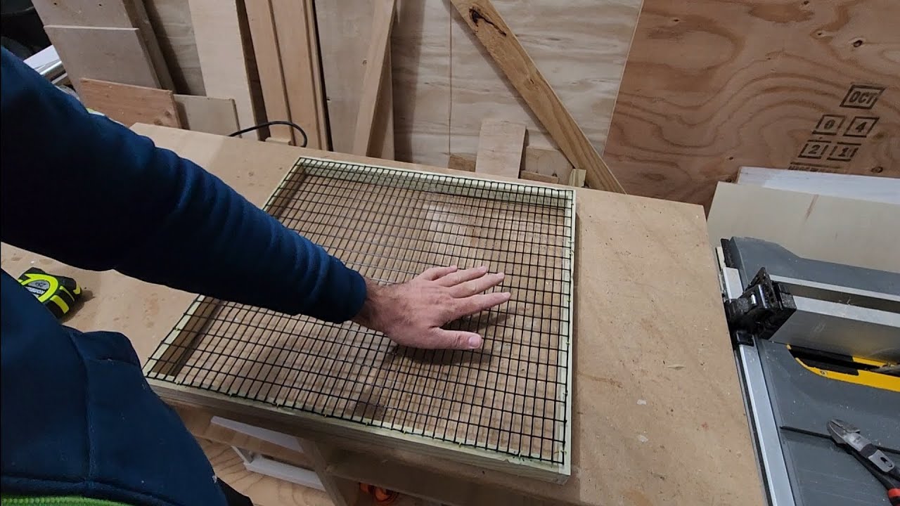 Upgrading the breeding boxes with mesh floors. #pigeonracing #pigeon