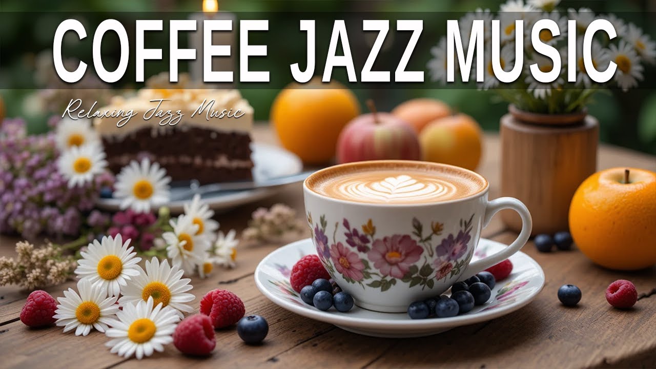 Coffee Jazz Music ☕ Bossa Nova instrumental for Holiday, Great Moods & Relaxing