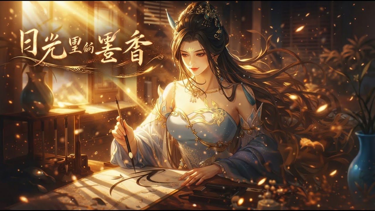 日光里的墨香 在飘荡 | AI动画心碎情歌