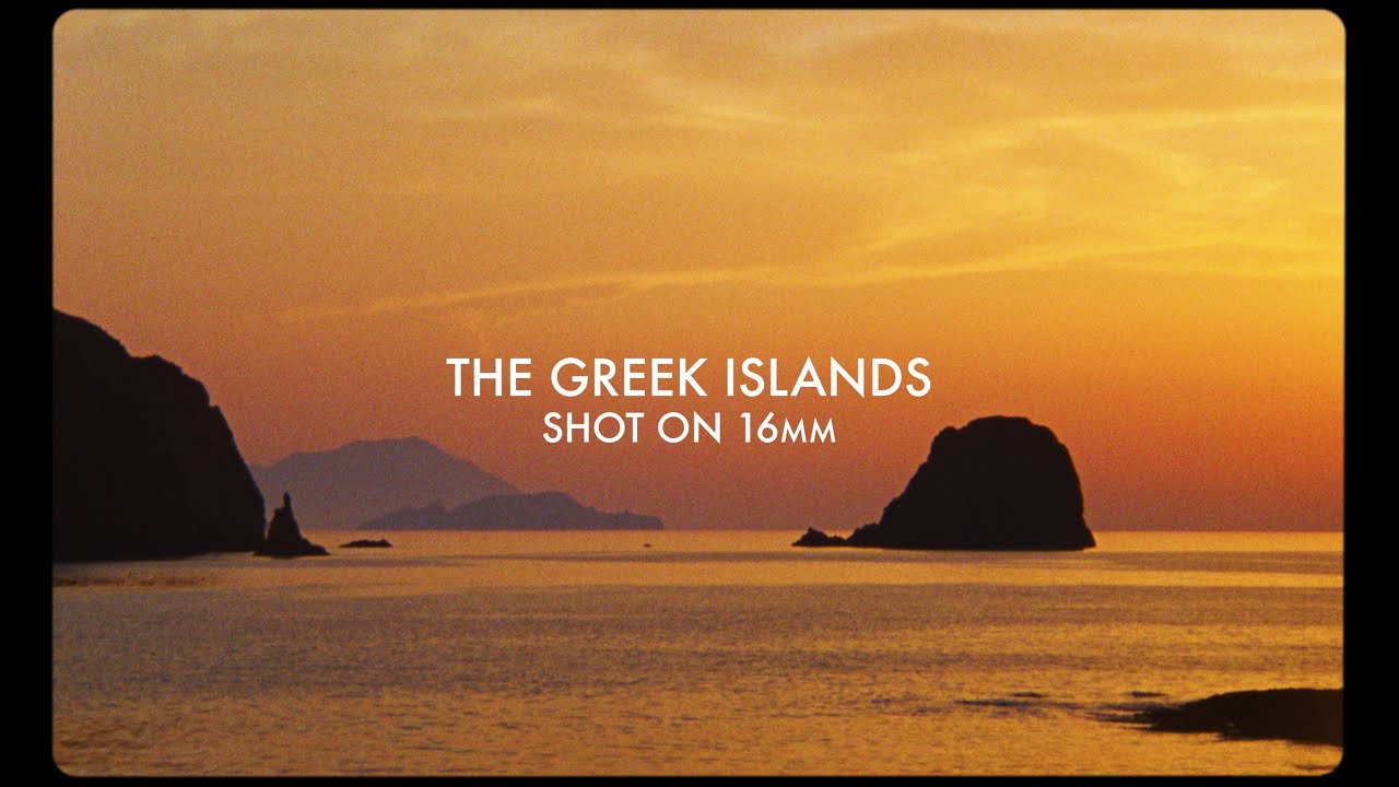 TRAVEL THE GREEK ISLANDS | Shot On 16mm