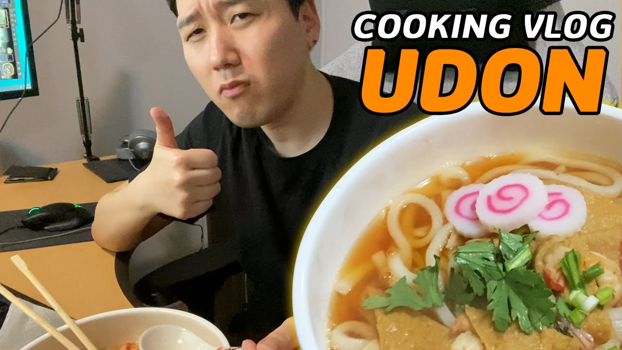 MLBB streamer cooks Homemade Udon video