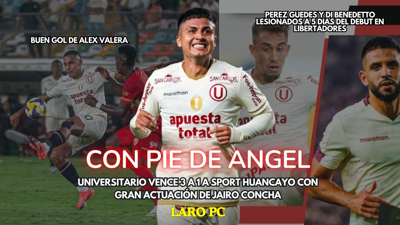 CON PIE DE ÁNGEL👼🏼🔥LA U GANA CON GRAN ACTUACION DE CONCHA⚽💥 TODO LISTO PARA EL DEBUT EN COPA 🏆