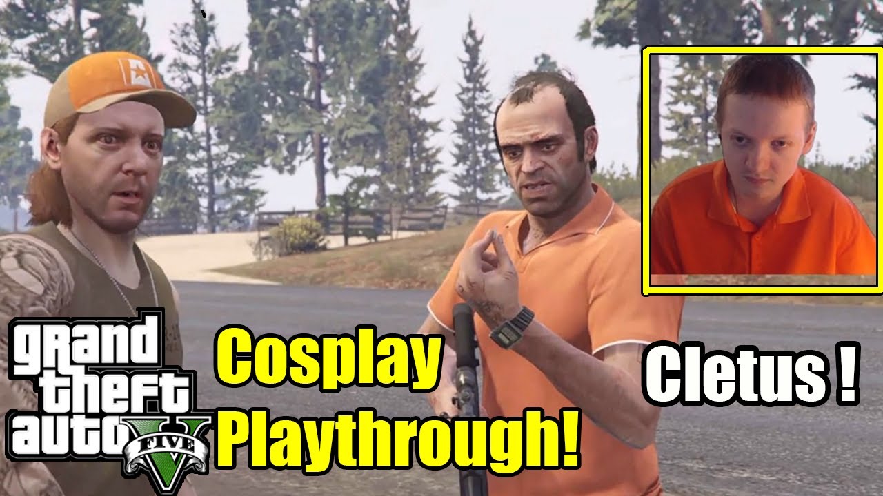 Trevor Hunts Elk With His Neighbor Cletus- GTA 5 PS5 Cletus Stranger