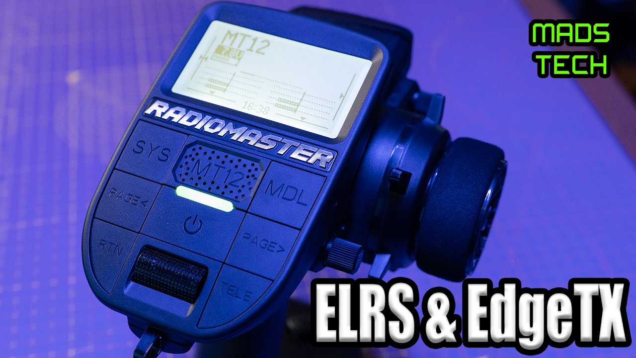 Radiomaster MT12 Surface Radio - ExpressLRS & EdgeTX For Car & Boat