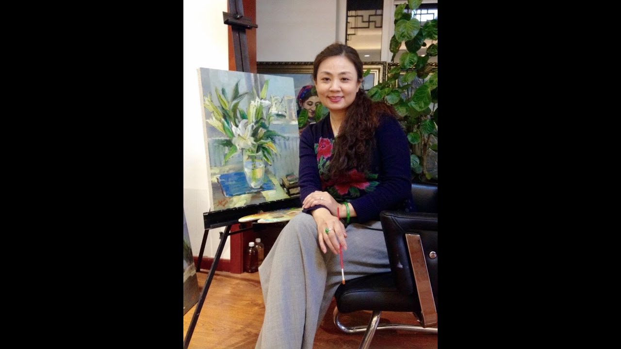 走进画家赵纯的美国画室 Enter the studio of artist Zhao Chun