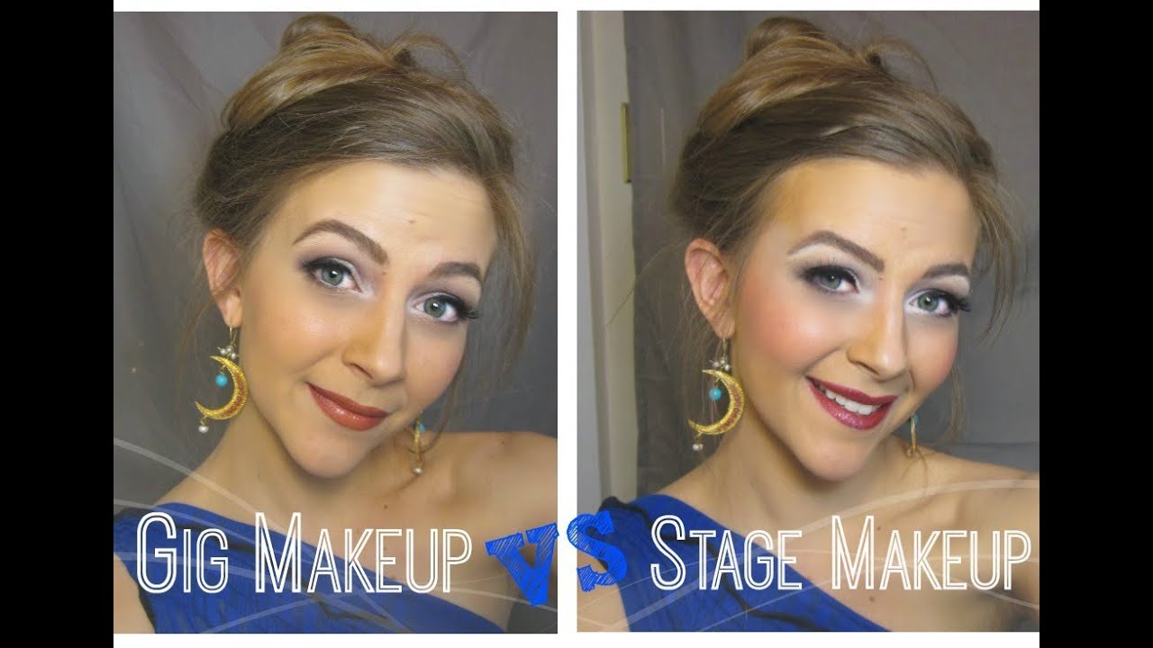 Belly Dance Gig Makeup vs Stage Make Up
