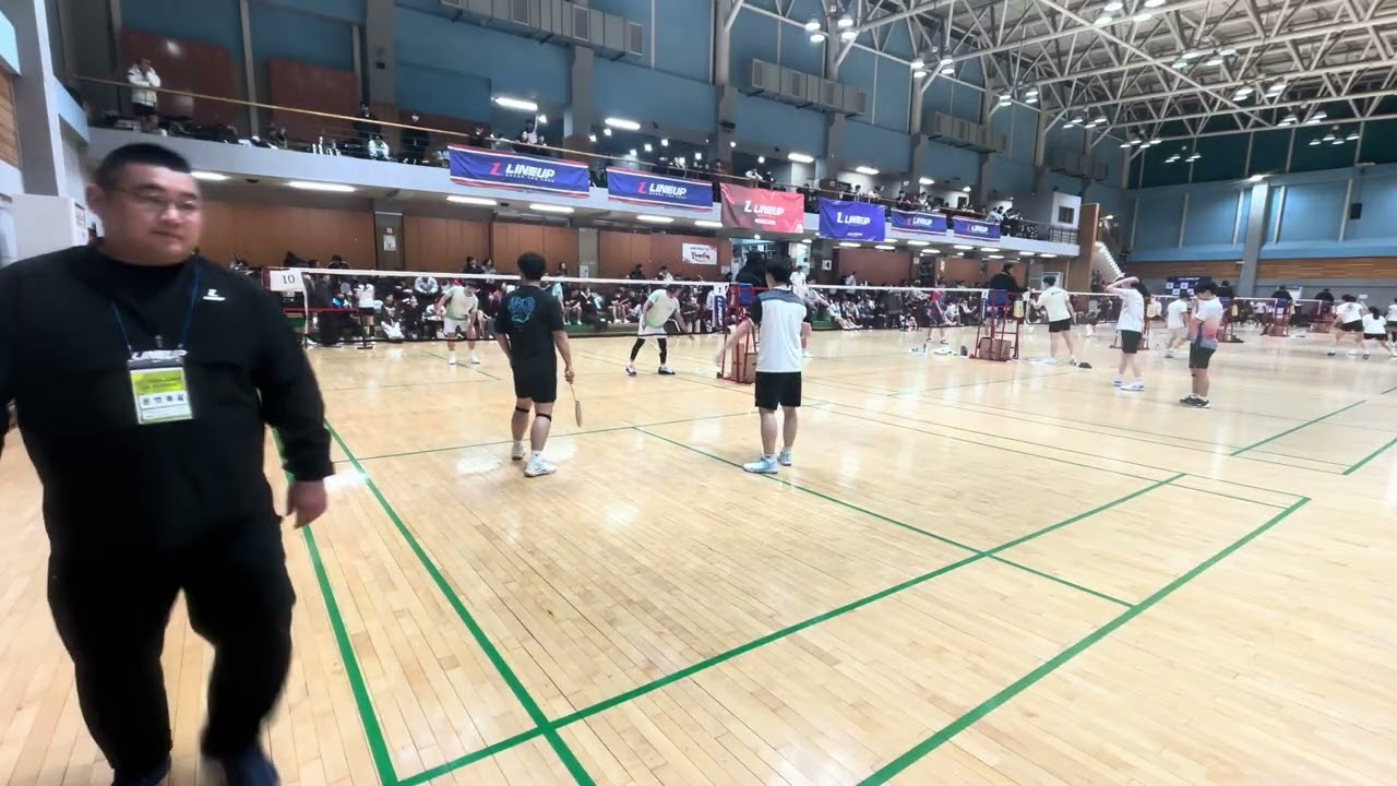 2026 제1회 라인업 전국배드민턴대회 남복30D 8강전(26.1.18.)