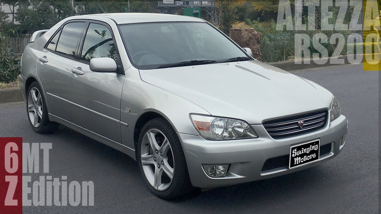 【アルテッツァ】6MTのスポーツセダンRS200は女性にも扱えるのか?! / TOYOTA ALTEZZA RS200 Z Edition 1998y