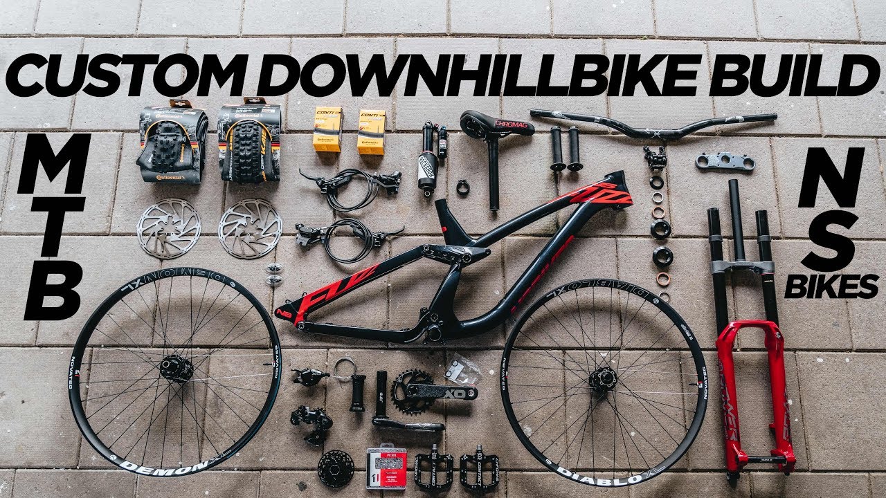 Мой индивидуальный горный велосипед для скоростного спуска — NS BIKES FUZZ