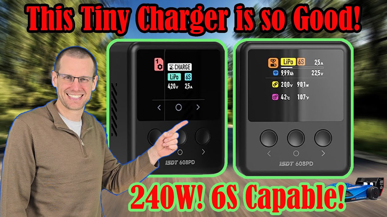 This Budget Pocket-Sized RC Charger BLEW My Mind! (Full Review ISDT 608PD)