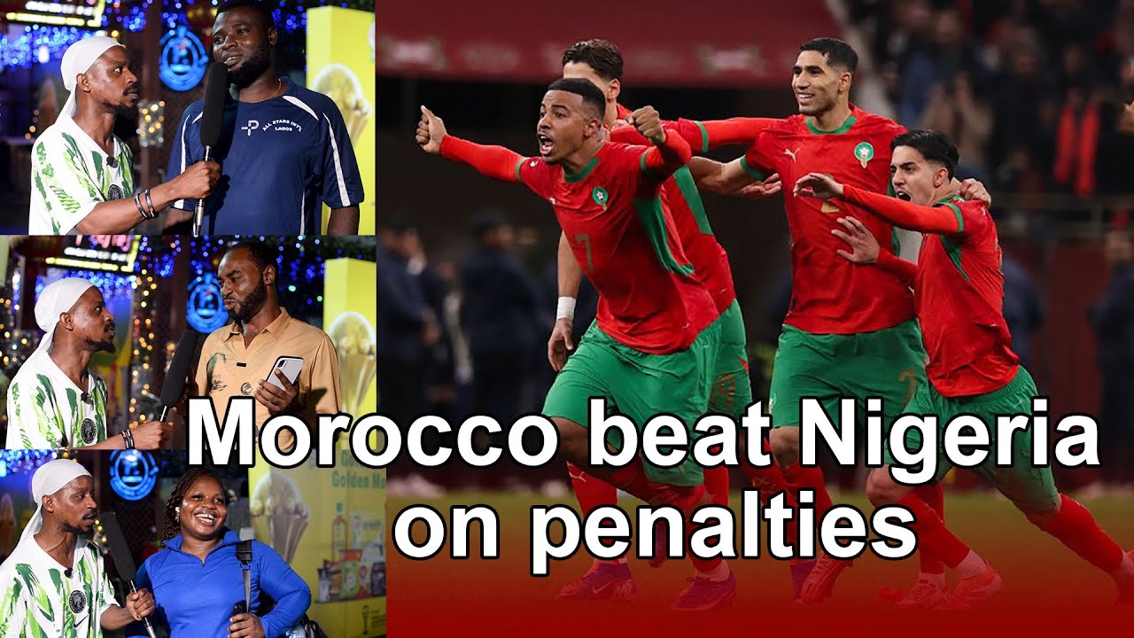 Nigeria 0 - 0 Morocco (Penalties: 2 - 4). AFCON 2025 semi final.