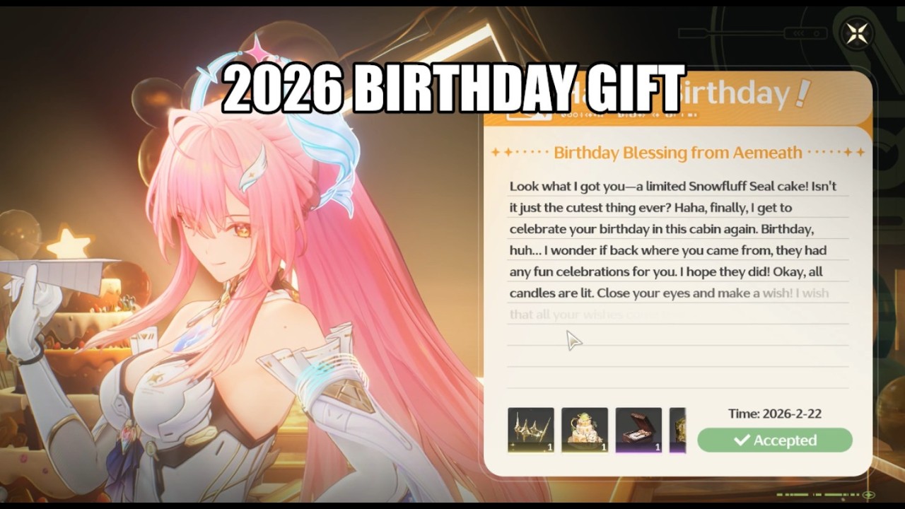 2026 Birthday gift | Wuthering Waves