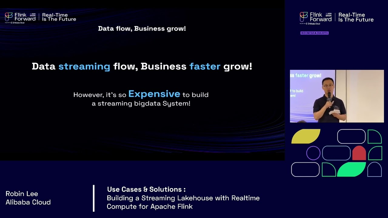 Flink Forward Jakarta 2024: Building a Streaming Lakehouse with Realtime Compute for Apache Flink