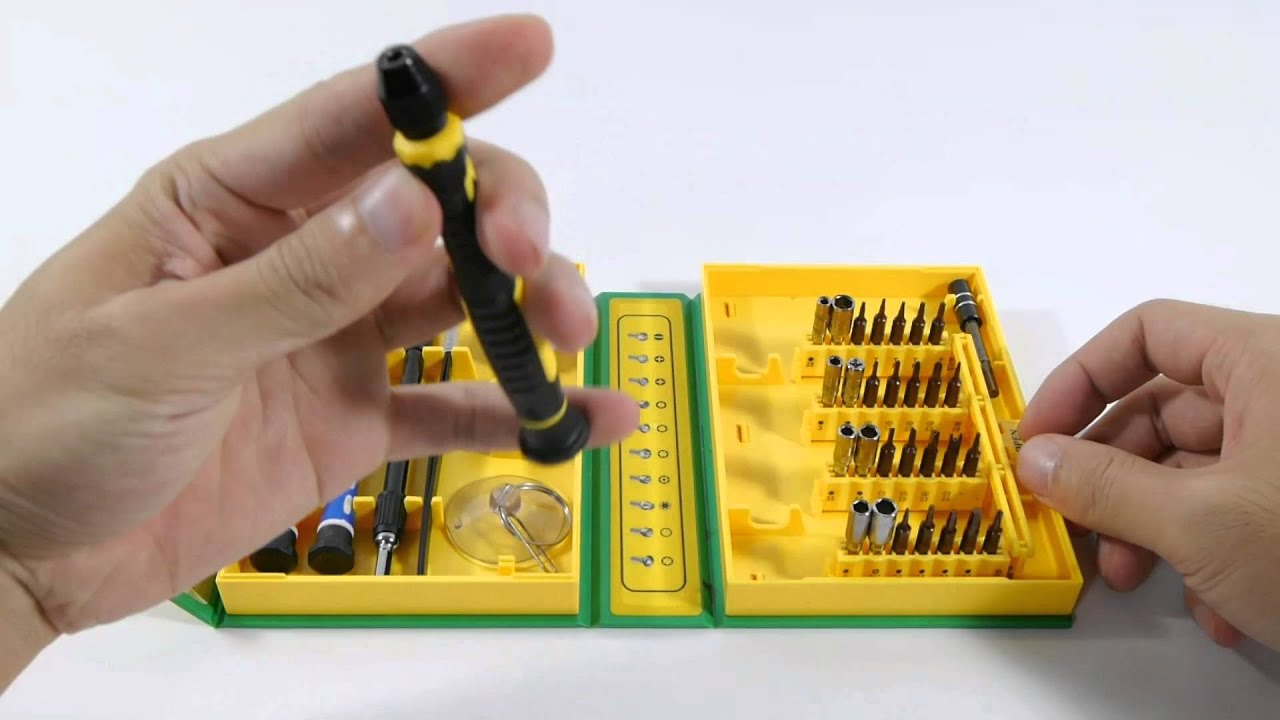 BEST-8922 38 in 1 Precision Multifunction Repairing Screwdriver Tool Kit @Tmart.com