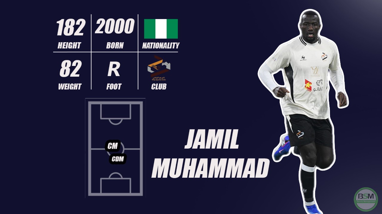 JAMIL MUHAMMAD |  Wej sc |  Goals , Skills & Tackles Highlights
